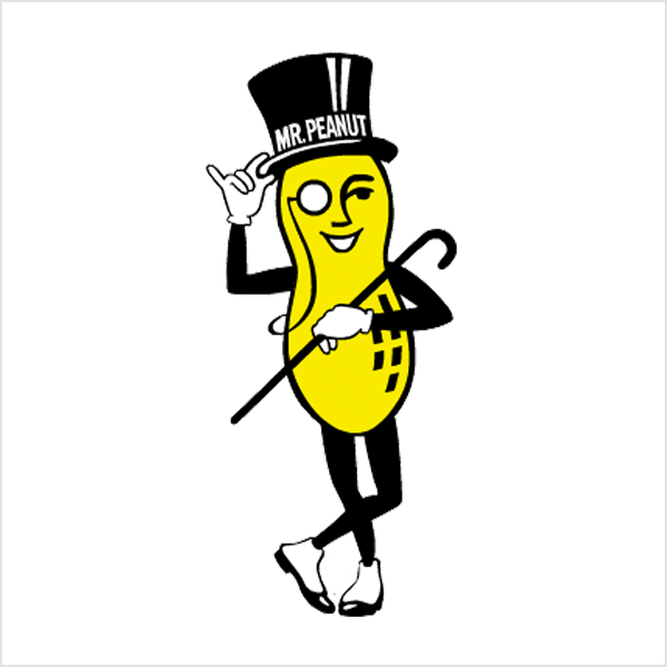 Mr. Peanut 吉祥物/卡通形象 logo